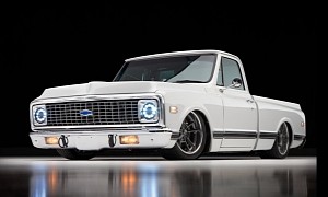 Epic 1972 Chevrolet C10 Restomod Is a 621-HP Utilitarian Missile on Wheels