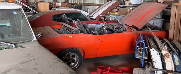 Chevrolet Camaro and Chevelle barn finds