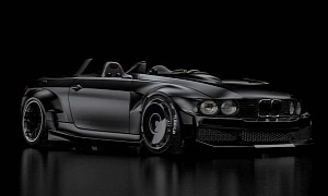 Epic BMW Speedster Render Blends E30 Front End With a Widebody E93 Shell