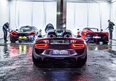 Epic Car Wash Has All the Hypercars: P1, LaFerrari and 918