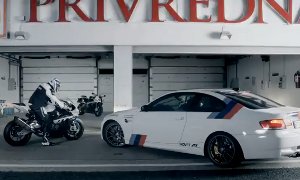 Epic Racing Duel: BMW S 1000 RR vs. BMW E92 M3