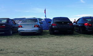 Epic Sound Battle: Four Generations of BMW M5s Going at It