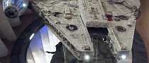 Epic: Star Wars Fan Spends 4 Years to Build Paper Millennium Falcon <span>· Photo Gallery</span>