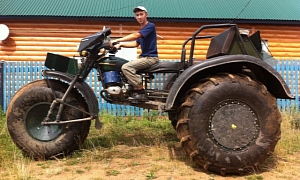 Epic Ural Trike Is Truly Unstoppable