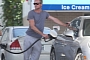 Eric Dane Pumps Gas Into Porsche Panamera