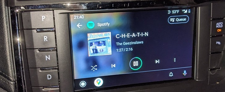 Android Auto no longer showing navigation info in the bottom bar