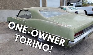 Estate Find: 1970 Ford Torino Flexes Barn Dust, First Owner Too Old to Drive