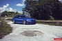 Estoril Blue BMW 335i on Vossen CVT Wheels Looks FUNtastic