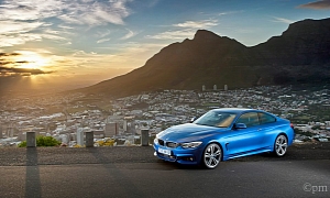 Estoril Blue BMW 435i M Sport Poses in South Africa