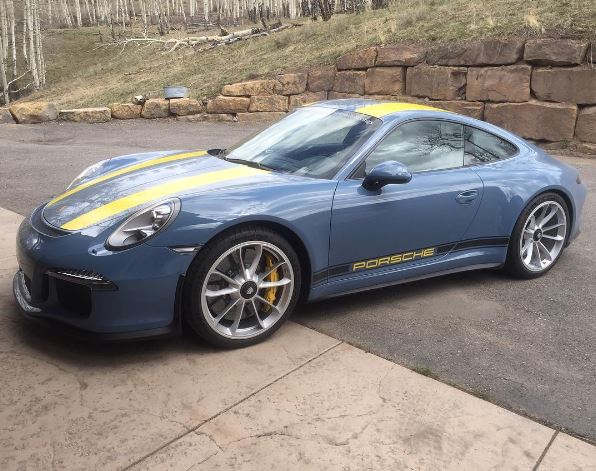 The Etna Blue and White Gold Metallic - Champion Porsche