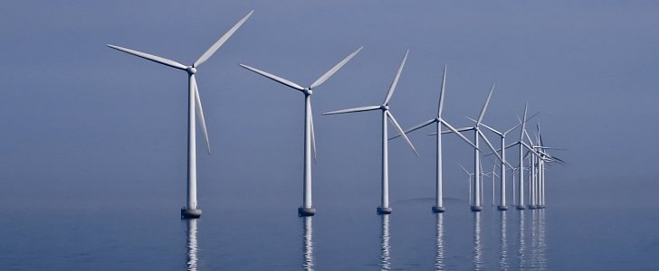 Wind farm in Holland