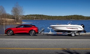 Euro Ford Mustang Mach-E Update Boosts Towing Capacity to 1,000 kg (2,205 lbs)