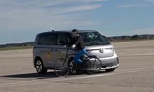 Euro NCAP Finds That the Volkswagen ID. Buzz Doesn’t Like Cyclists