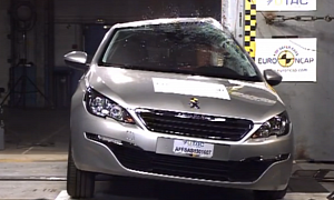 Euro NCAP Gives New Peugeot 308 a 5-Star Rating