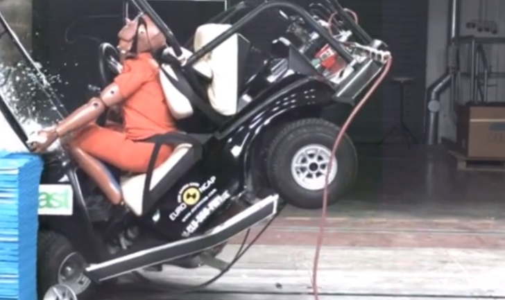 Euro NCAP Quadricycle Crash Test