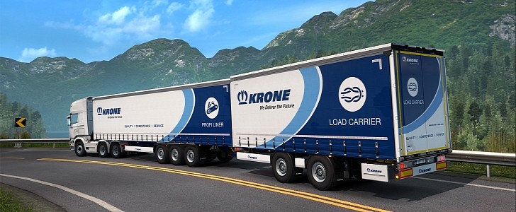 Euro Truck Simulator 2 - Krone Trailers Pack DLC
