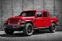 Euro-Tuned Jeep Gladiator Is a Big Bad Wolf Posing As Little Red Riding Hood