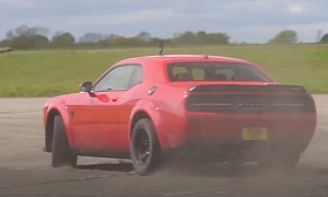 European Can't Launch Dodge Demon Properly, Still Gets What It's All About