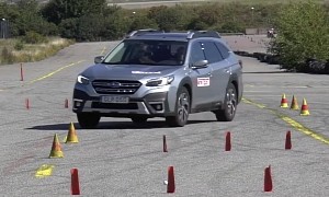 European Subaru Outback Passes Moose Test, but Only Just