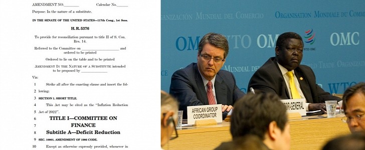 Inflation Reduction Act may cause headaches for the U.S. in the World Trade Organization (WTO)