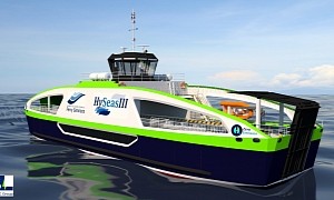 Europe’s First Hydrogen Fuel Cell Sea-Going Ferry Is Powered Purely by Renewable Energy