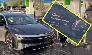 EV Cannonball Record Attempt With the Lucid Air Flops, Can't Blame the Car