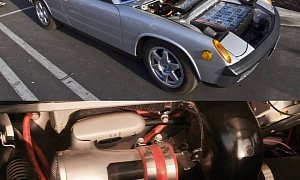 EV-Converted Porsche 914 Uses Household Hair Dryers as Cabin Heaters