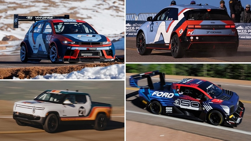 EVs dominate this year's Pikes Peak race