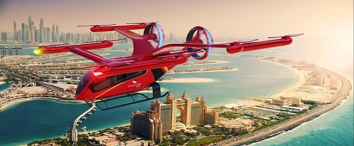 Eve teams up with Falcon to bring air taxis to Dubai
