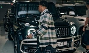 Lightweight Champion Devin Haney Rode in a Mercedes-AMG G 63 While in Dubai