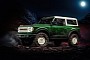 Everglades Green Ford Bronco Heritage Edition Comes to Life in Nocturnal Render