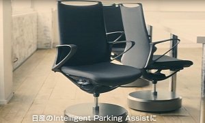 Every Office Should Have Nissan Self-Parking Chairs