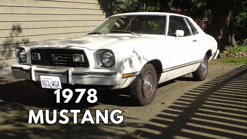 Second-gen Mustang saved from an estate sale