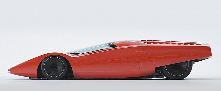 Evinetta (Ferrari 512S Berlinetta Speciale concept with Tesla Model S powertrain)