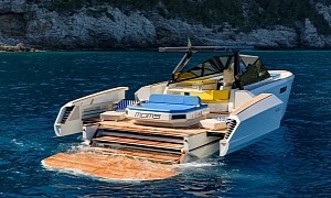 Evo Yachts Introduces New Day Boat With Expandable Beach Area, Customizable Layout