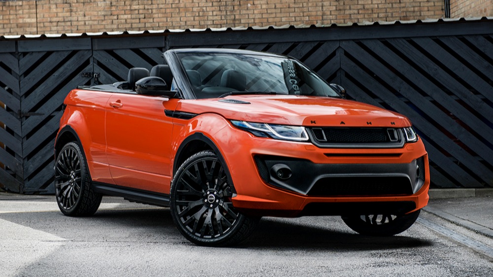 Evoque Cabrio By Kahn Is An Orange Range Rover Autoevolution
