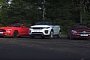 Evoque Cabrio Takes on C-Class and Mustang in Weird Convertible Comparison