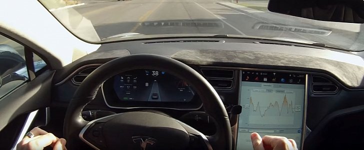 Tesla Autopilot demonstration