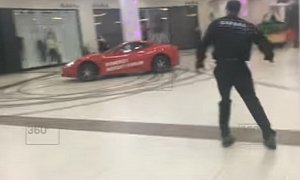 Ex-Mayor Drifts Ferrari In a Russian Mall, He Says It Was in Honor of an Artist