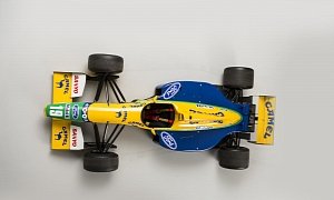 Ex-Michael Schumacher Benetton Formula 1 Car Is Looking for a New Owner