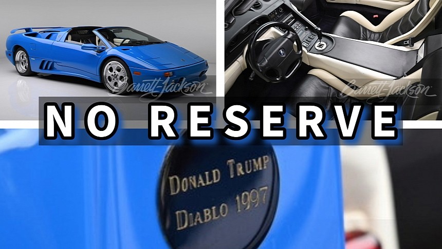 Donald Trump's Ex-Lamborghini Diablo
