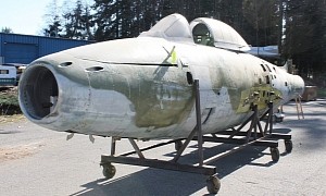 Ex USAF F-84 Thunderjet for Sale, Lots of Assembly Required