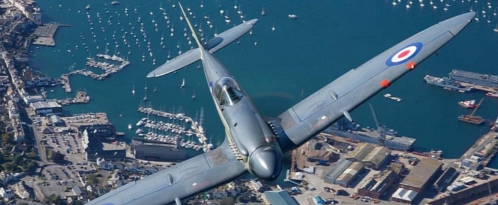 The Seafire SX336 is the naval version of Britain's most famous aircraft, Spitfire