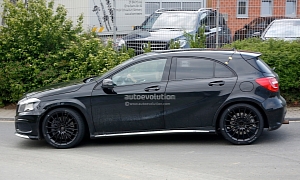 [Exclusive] A45 AMG Black Series Spotted Testing