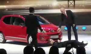 "Excuse Me, I Have the New Cheat Box" - VW Presentation Is Interrupted in Geneva