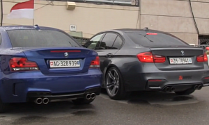 Exhaust Showdown in Monaco: Stock BMW 1M vs Akrapovic BMW F80 M3