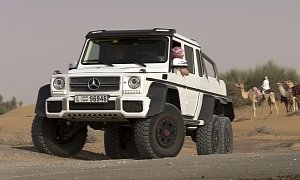 Expensive G 63 AMG 6x6 Behemoth Becomes Even More Expensive