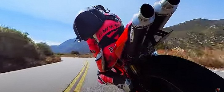 Ducati Testastretta Crash