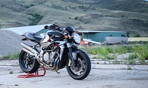 Experience True Italian Power With This 5K-Mile 2008 MV Agusta Brutale 910R