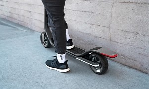 EXT E-Kick Scooter Adapts to Your Riding Needs, Can Extend and Retract Its Wheelbase